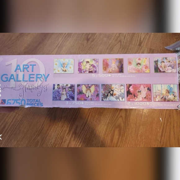 10 puzzle set Kathleen Francour Flitterbyes - Picture 6 of 6